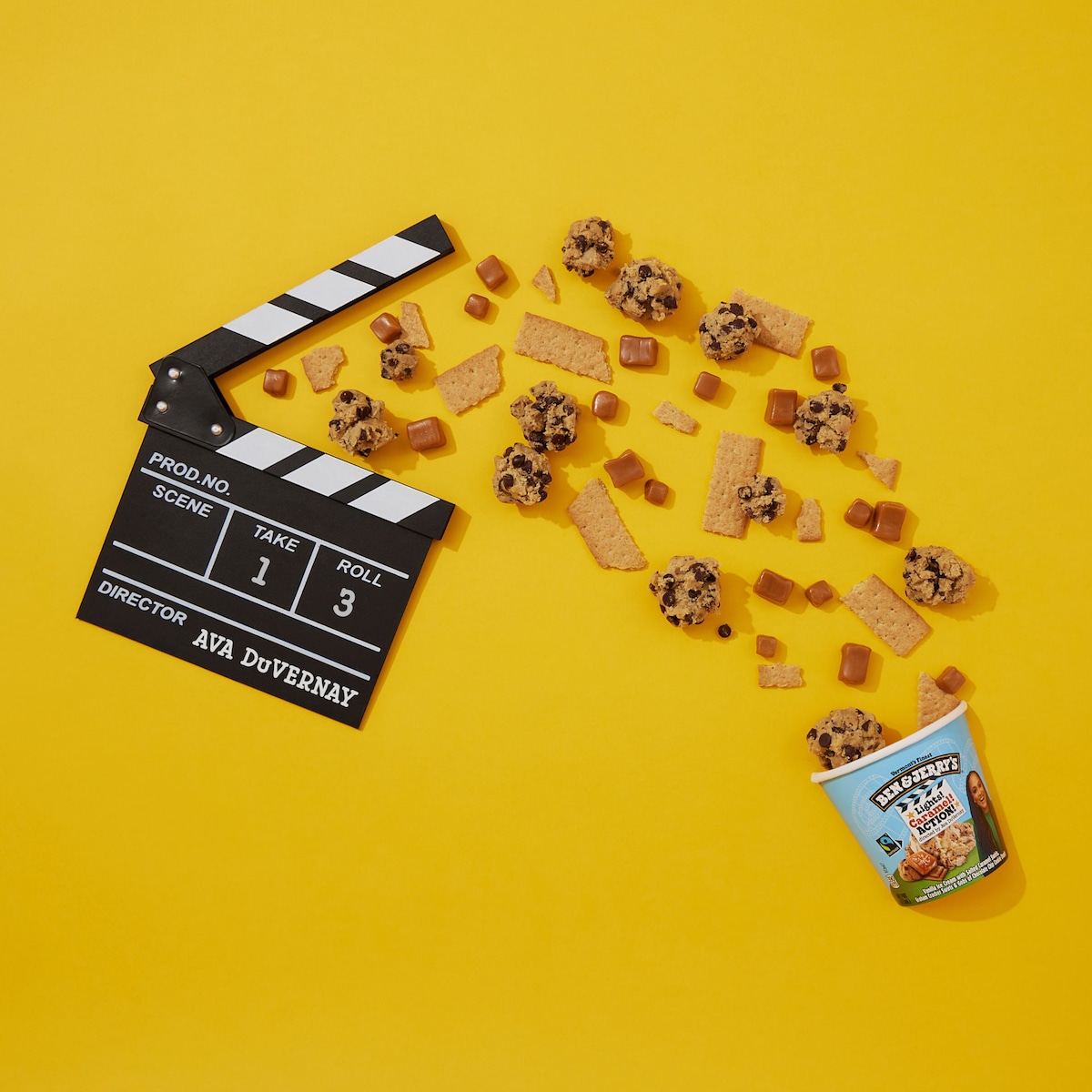 Lights, Caramel, Action!™ Ice Cream Ben & Jerry’s